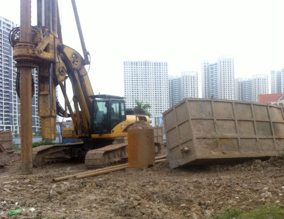 Dự án được cấp phép trên khu đất rộng 4,3 ha trong Khu đô thị Mỗ Lao, quận Hà Đông Chung cư Booyoung Vina