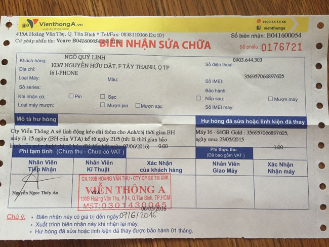 Từ sự việc bảo hành sản phẩm Apple thấy buồn cho quyền lợi của người tiêu dùng Việt Nam  ảnh 2