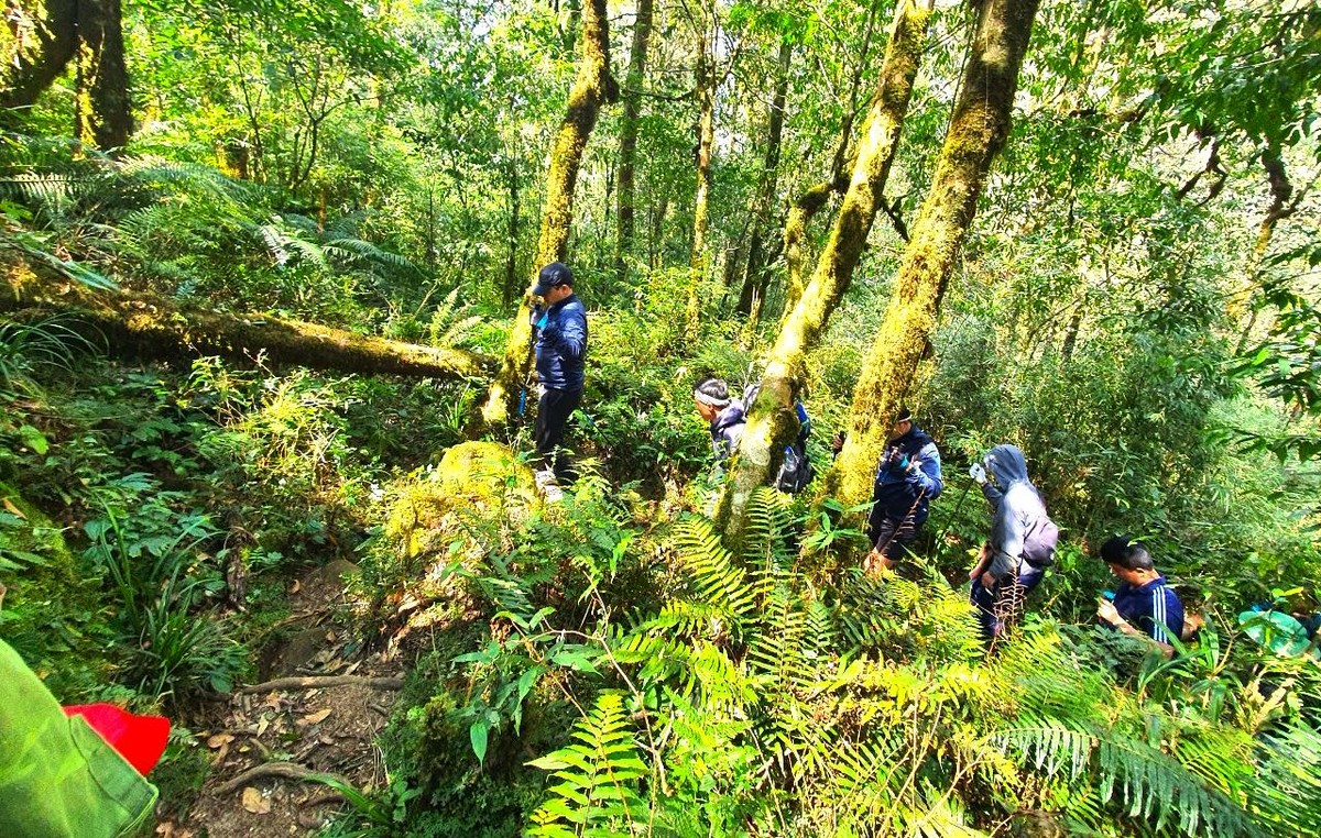 Hành trình chinh phục đỉnh Putaleng.