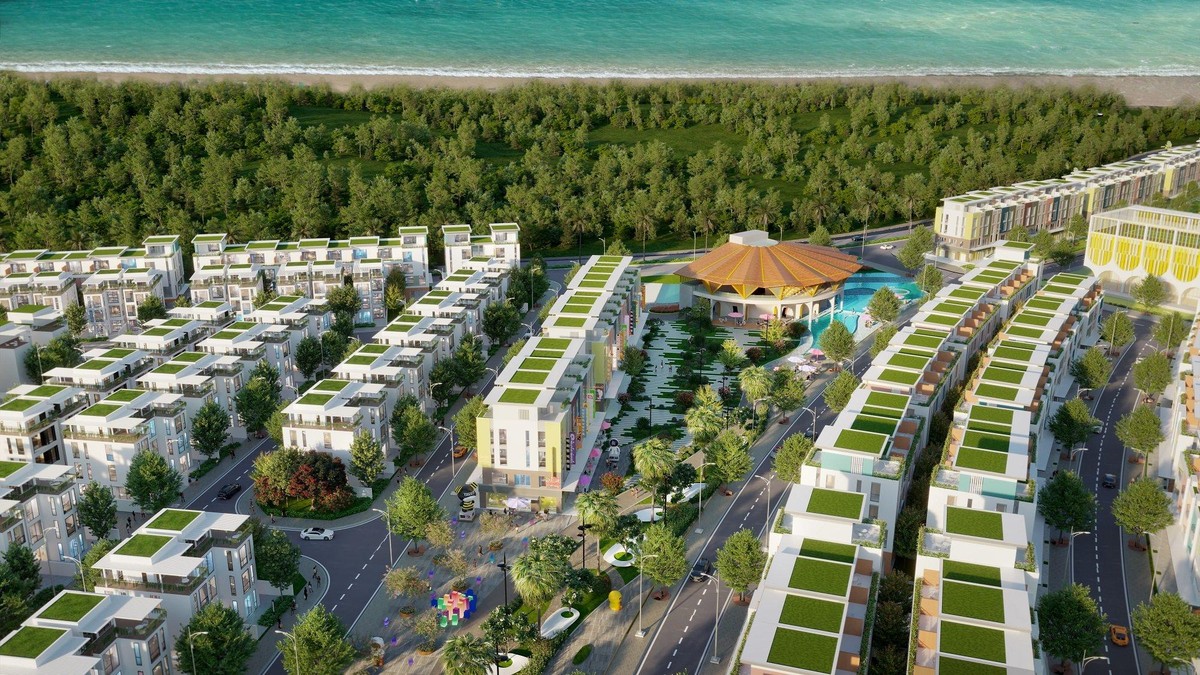 Trục cảnh quan ấn tượng tại The Koradise. Trục cảnh quan ấn tượng tại The Koradise.