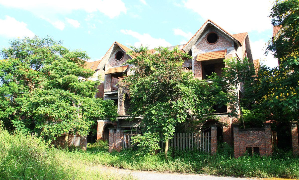 Nhiều biệt thự bỏ hoang tại Khu đô thị Quang Minh, Hà Nội. Ảnh: Thành Nguyễn. Nhiều biệt thự bỏ hoang tại Khu đô thị Quang Minh, Hà Nội. Ảnh: Thành Nguyễn.