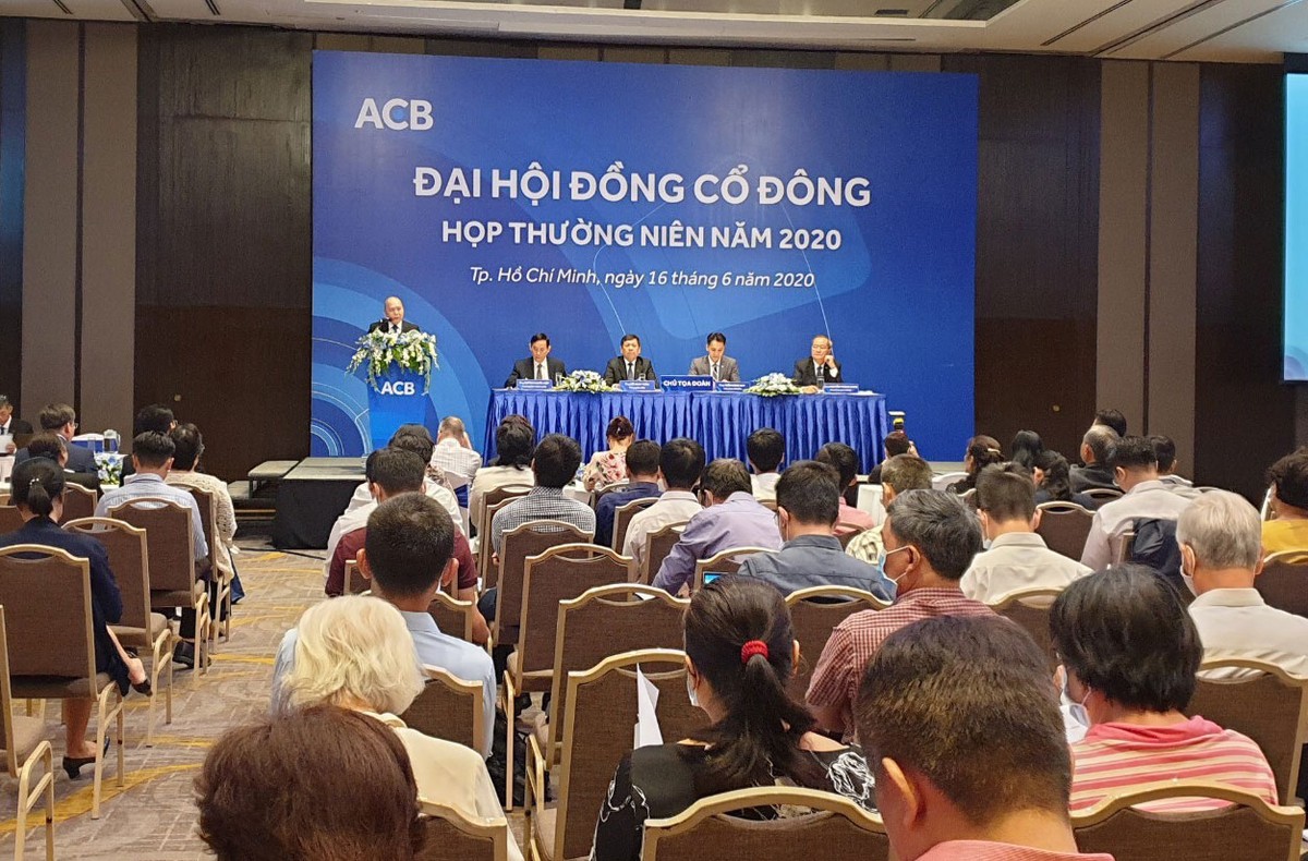 ĐHCĐ ACB: Có khả năng hoàn thành mục tiêu lợi nhuận 7.636 tỷ đồng, sẽ chuyển sàn HOSE trong quý IV ảnh 1 ĐHCĐ ACB: Có khả năng hoàn thành mục tiêu lợi nhuận 7.636 tỷ đồng, sẽ chuyển sàn HOSE trong quý IV ảnh 1
