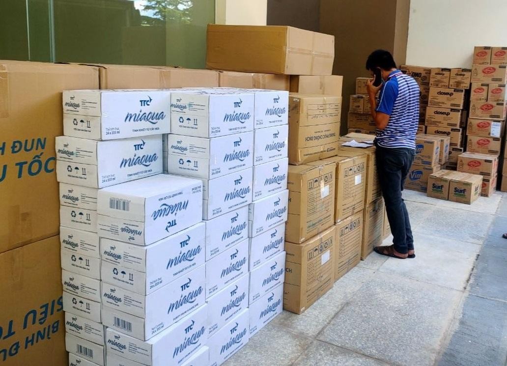 Những thùng nước mía không ngọt Miaqua phần nào giúp đội ngũ y bác sĩ và người bệnh sử dụng thuận tiện hơn trong quá trình thăm khám, điều trị