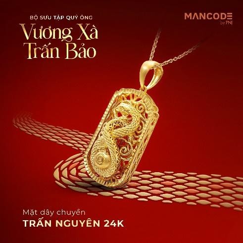 Vương Xà Trấn Bảo dành cho phái mạnh dịp Tết 2025 Vương Xà Trấn Bảo dành cho phái mạnh dịp Tết 2025