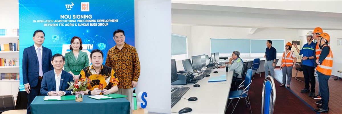 TTC AgriS và Sungai Budi hợp tác toàn diện hướng đến mục tiêu phát Nông nghiệp công nghệ cao bền vững