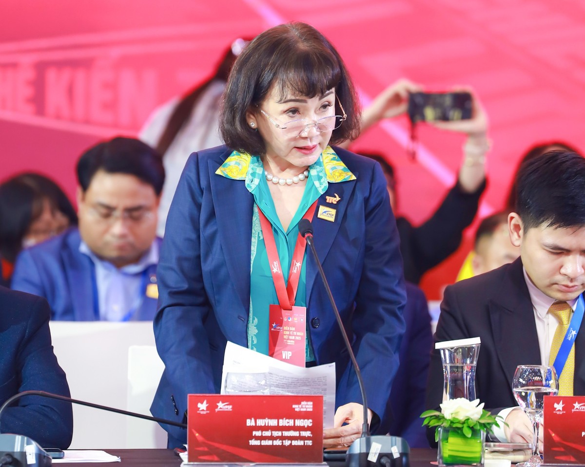 Bà Huỳnh Bích Ngọc - Phó Chủ tịch thường trực, Tổng giám đốc Tập đoàn TTC Bà Huỳnh Bích Ngọc - Phó Chủ tịch thường trực, Tổng giám đốc Tập đoàn TTC