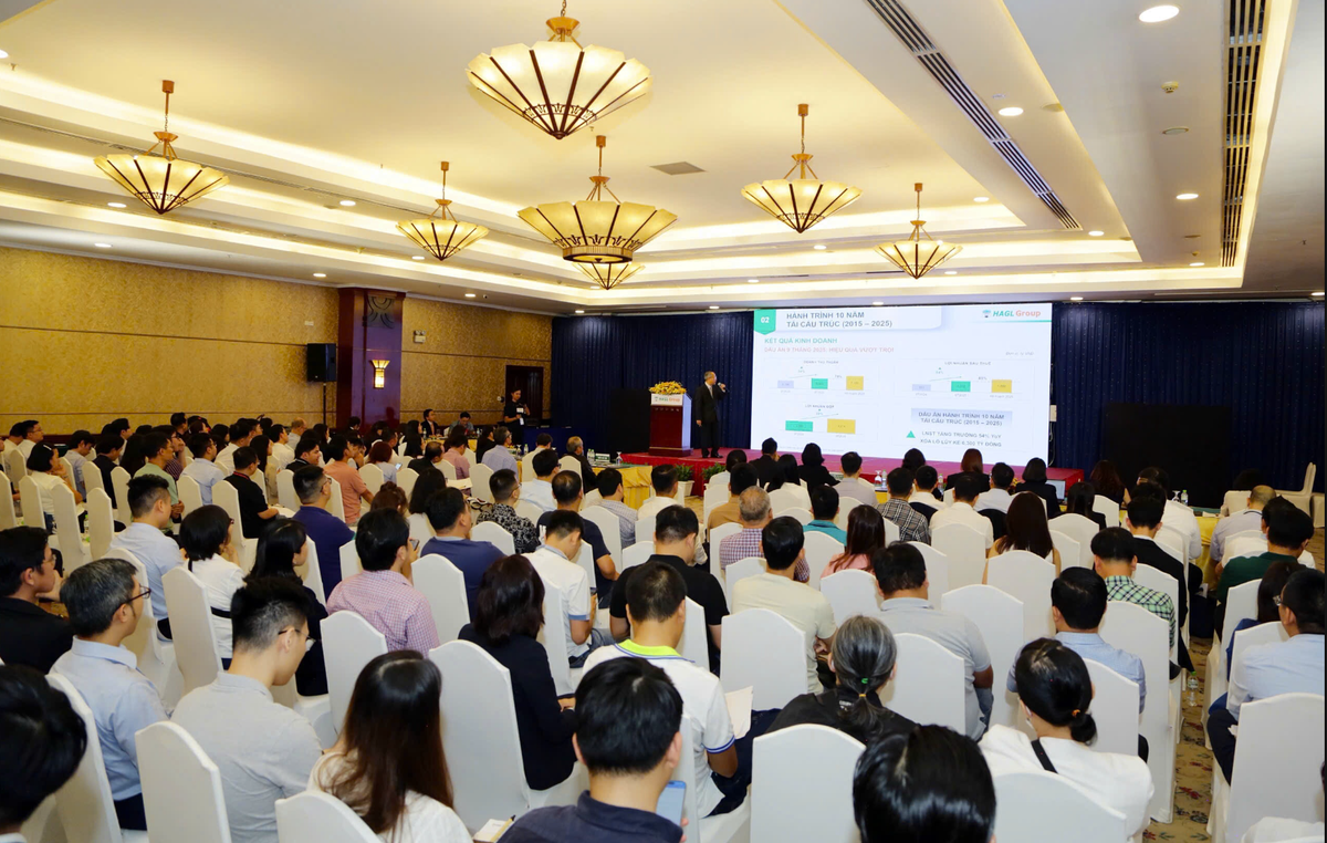 Tổng giám đốc HAGL trình bày về quá trình tái cơ cấu hoàn thành