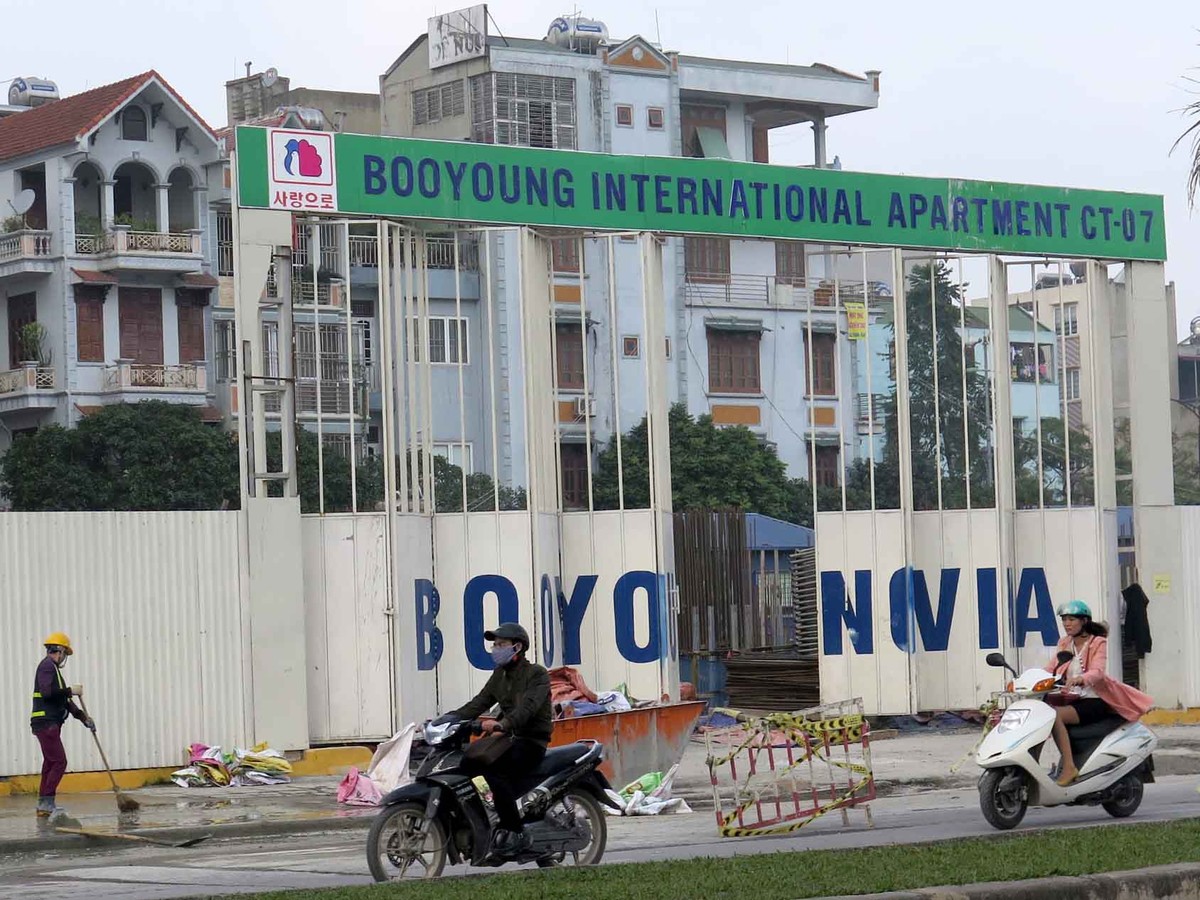 Cận cảnh hiện trường dự án “rùa” Booyoung Vina ảnh 2