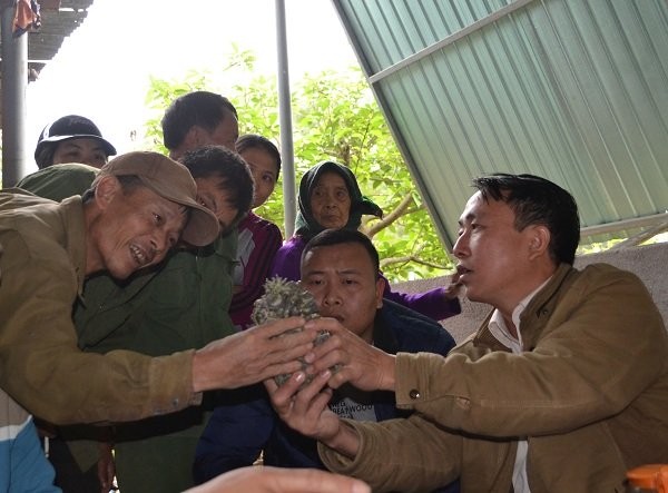 Đào được vật lạ nghi ấn tín vua chúa ảnh 1