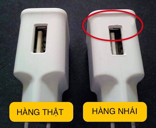 6 mẹo phân biệt đồ điện tử thật hay hàng nhái ảnh 2 6 mẹo phân biệt đồ điện tử thật hay hàng nhái ảnh 2