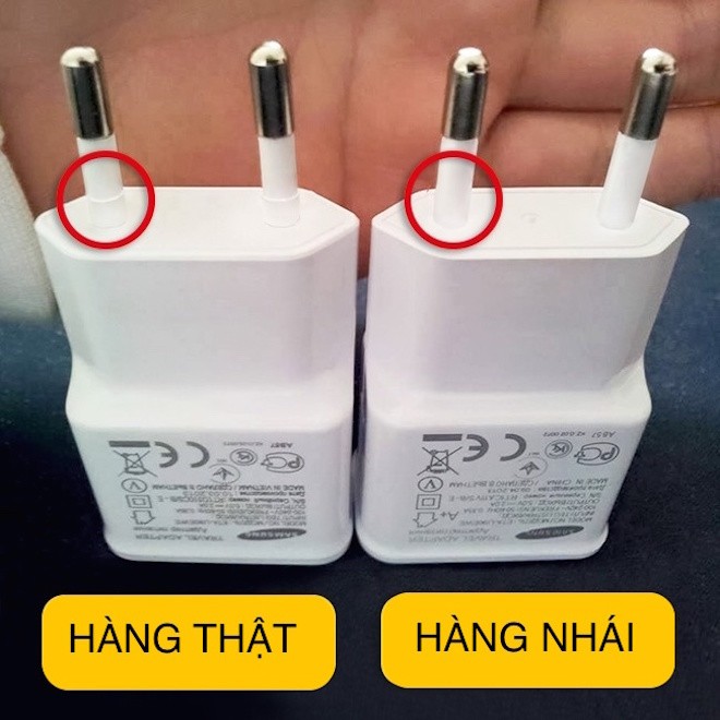 6 mẹo phân biệt đồ điện tử thật hay hàng nhái ảnh 4 6 mẹo phân biệt đồ điện tử thật hay hàng nhái ảnh 4