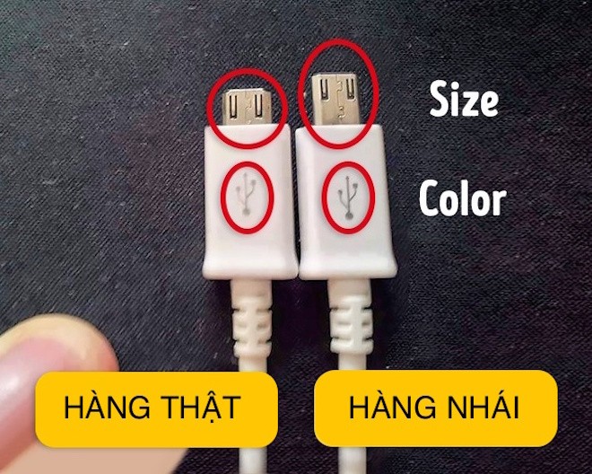 6 mẹo phân biệt đồ điện tử thật hay hàng nhái ảnh 5 6 mẹo phân biệt đồ điện tử thật hay hàng nhái ảnh 5