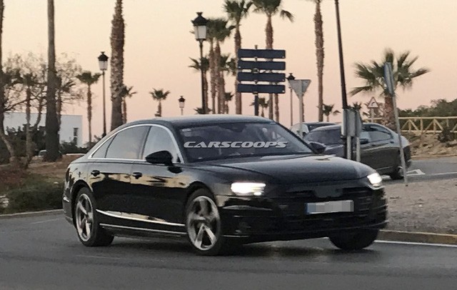 Audi A8 thế hệ mới chuẩn bị trình làng ảnh 1 Audi A8 thế hệ mới chuẩn bị trình làng ảnh 1