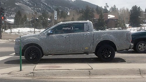 Ford Ranger thế hệ mới lộ diện trên đường thử ảnh 3 Ford Ranger thế hệ mới lộ diện trên đường thử ảnh 3