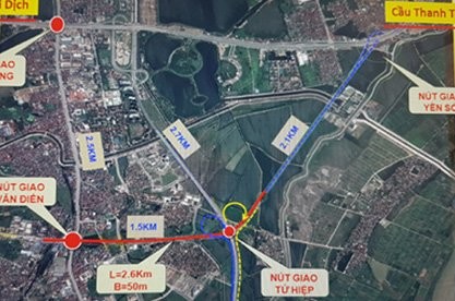 Hơn 5.000 tỷ đồng gỡ nút giao tắc kinh niên Pháp Vân, Hà Nội ảnh 1 Hơn 5.000 tỷ đồng gỡ nút giao tắc kinh niên Pháp Vân, Hà Nội ảnh 1