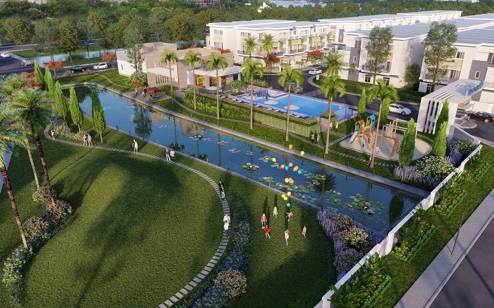 Nhà phố 2 sân vườn Rosita Garden của Khang Điền hút khách ảnh 3 Nhà phố 2 sân vườn Rosita Garden của Khang Điền hút khách ảnh 3