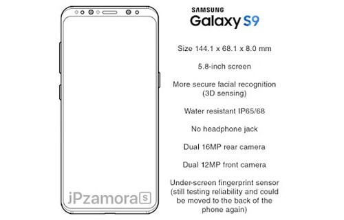 Galaxy S9 sẽ có thay đổi lớn về thiết kế ảnh 1 Galaxy S9 sẽ có thay đổi lớn về thiết kế ảnh 1