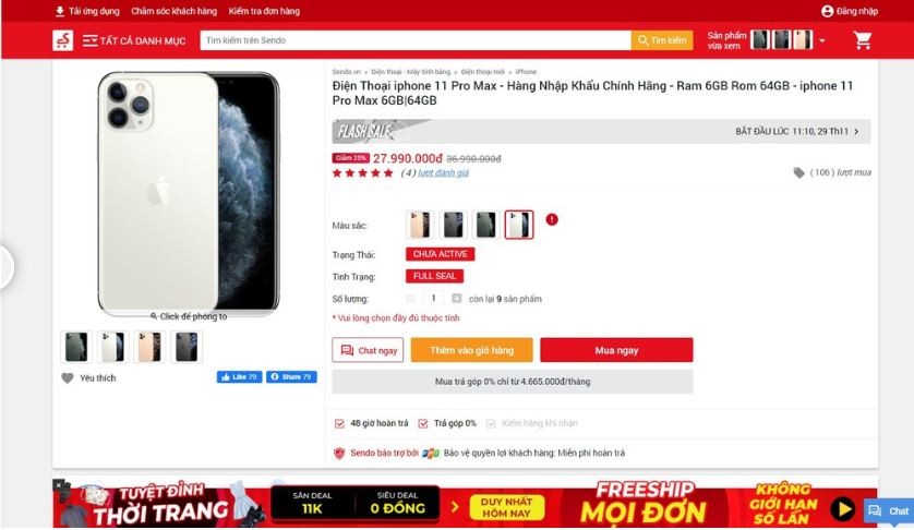 iPhone 11 giảm giá 10 triệu đồng ở Việt Nam là trò bịp Black Friday ảnh 2