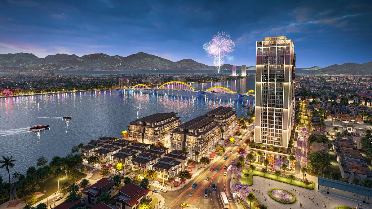 Phối cảnh minh họa dự án Sun Ponte Residence. Phối cảnh minh họa dự án Sun Ponte Residence.