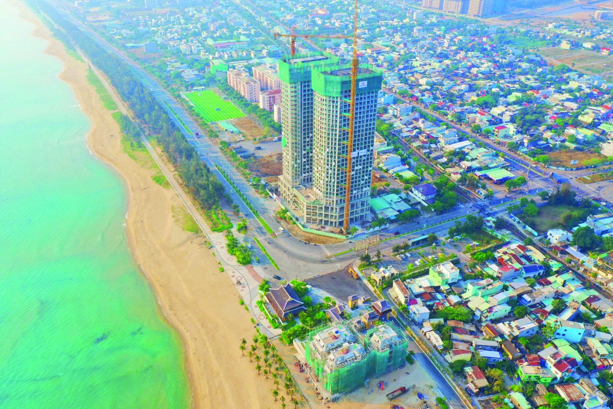 Thị trường căn hộ Đà Nẵng có giao dịch tốt. Ảnh: Ngọc Tân.