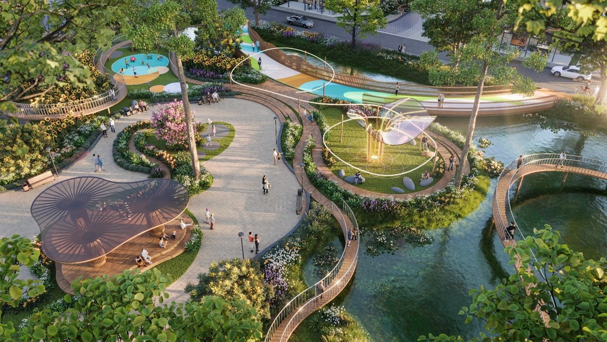 Không gian sống tiện nghi và giao hòa với thiên nhiên tại River Park Không gian sống tiện nghi và giao hòa với thiên nhiên tại River Park