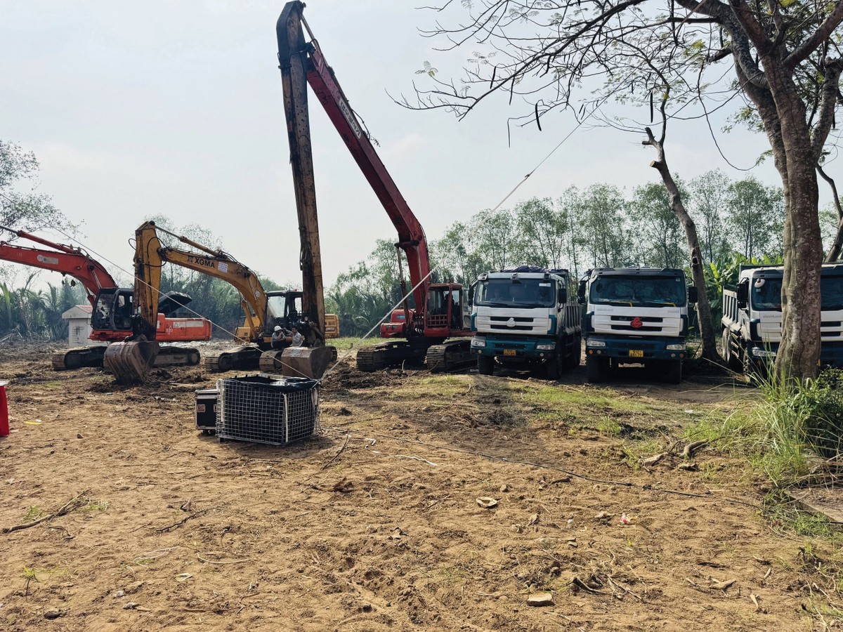 Dự án Tân An Huy tái khởi động sau 20 năm "đóng băng". Ảnh: Việt Dũng. Dự án Tân An Huy tái khởi động sau 20 năm "đóng băng". Ảnh: Việt Dũng.