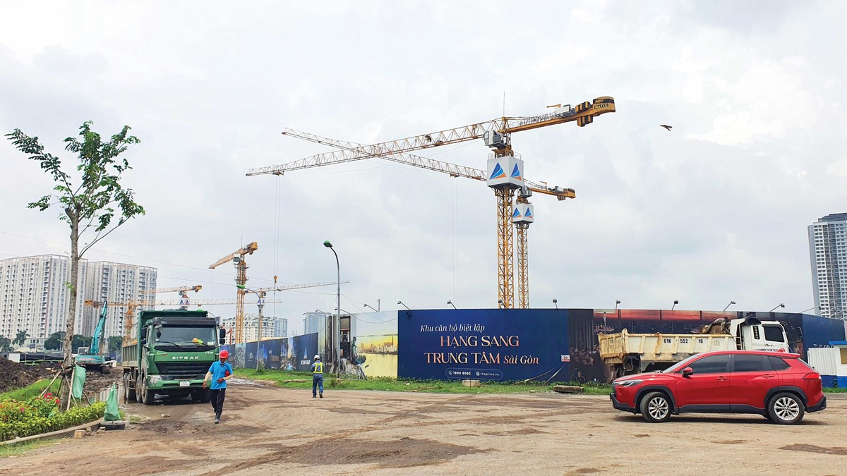 Dự án mới vẫn chủ yếu là phân khúc cao cấp, hạng sang. Ảnh: Lê Toàn. Dự án mới vẫn chủ yếu là phân khúc cao cấp, hạng sang. Ảnh: Lê Toàn.