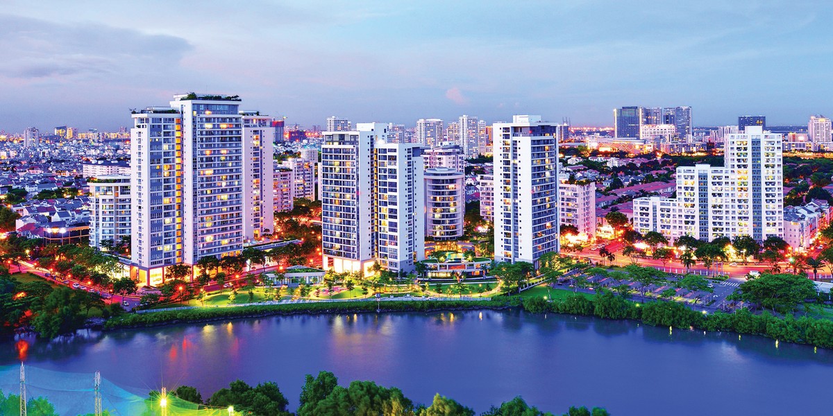 Bất động sản TP.HCM có sức hút rất lớn. Ảnh Lê Toàn. Bất động sản TP.HCM có sức hút rất lớn. Ảnh Lê Toàn.