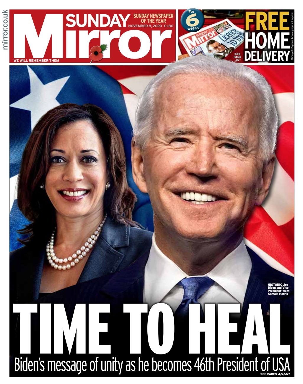 Thông điệp "chữa lành" của ông Biden được nhấn mạnh Thông điệp "chữa lành" của ông Biden được nhấn mạnh