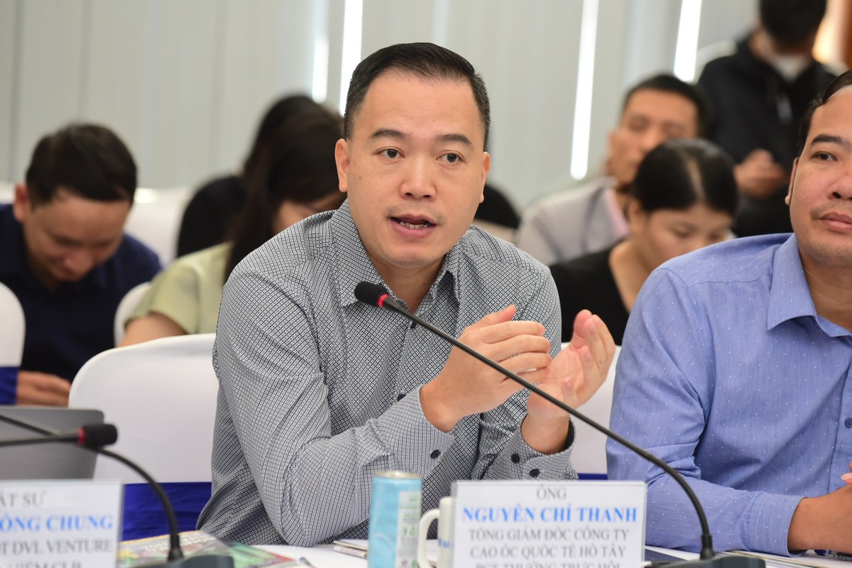 Ông Nguyễn Chí Thanh - Tổng giám đốc Công ty Cao ốc Quốc tế Hồ Tây - Phó Chủ tịch thường trực Hội Môi giới bất động sản Việt Nam Ông Nguyễn Chí Thanh - Tổng giám đốc Công ty Cao ốc Quốc tế Hồ Tây - Phó Chủ tịch thường trực Hội Môi giới bất động sản Việt Nam