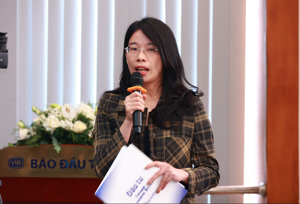 Bà Trần Thị Khánh Hiền, Giám đốc Khối Nghiên cứu, Công ty Chứng khoán MB (MBS) Bà Trần Thị Khánh Hiền, Giám đốc Khối Nghiên cứu, Công ty Chứng khoán MB (MBS)