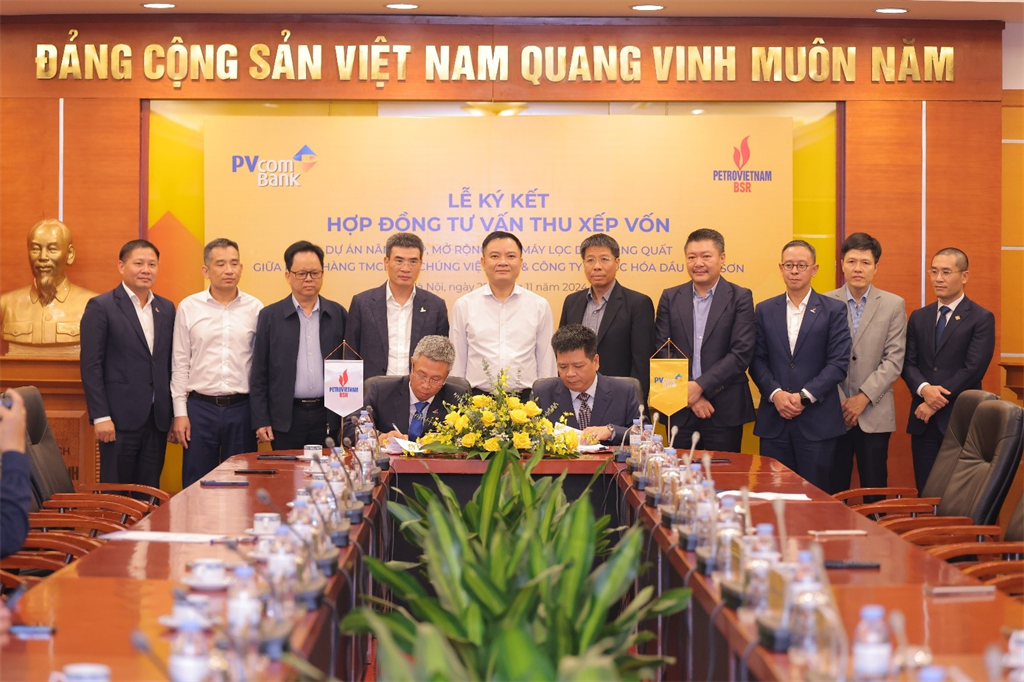 BSR và PVcomBank đã ký kết “Hợp đồng tư vấn thu xếp vốn cho Dự án Nâng cấp mở rộng NMLD Dung Quất” BSR và PVcomBank đã ký kết “Hợp đồng tư vấn thu xếp vốn cho Dự án Nâng cấp mở rộng NMLD Dung Quất”