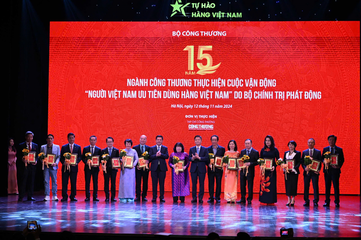 Năm 2024 đánh dấu mốc 15 năm triển khai Cuộc vận động Người Việt Nam ưu tiên dùng hàng Việt Nam