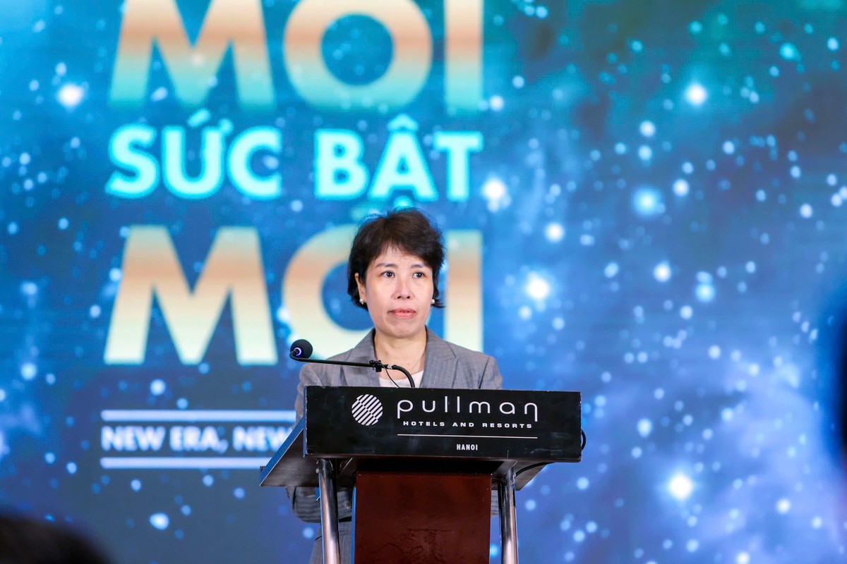 Bà Nguyễn Thị Bích Ngọc, Thứ trưởng Bộ Tài chính chia sẻ tại sự kiện. Ảnh: Đức Thanh Bà Nguyễn Thị Bích Ngọc, Thứ trưởng Bộ Tài chính chia sẻ tại sự kiện. Ảnh: Đức Thanh