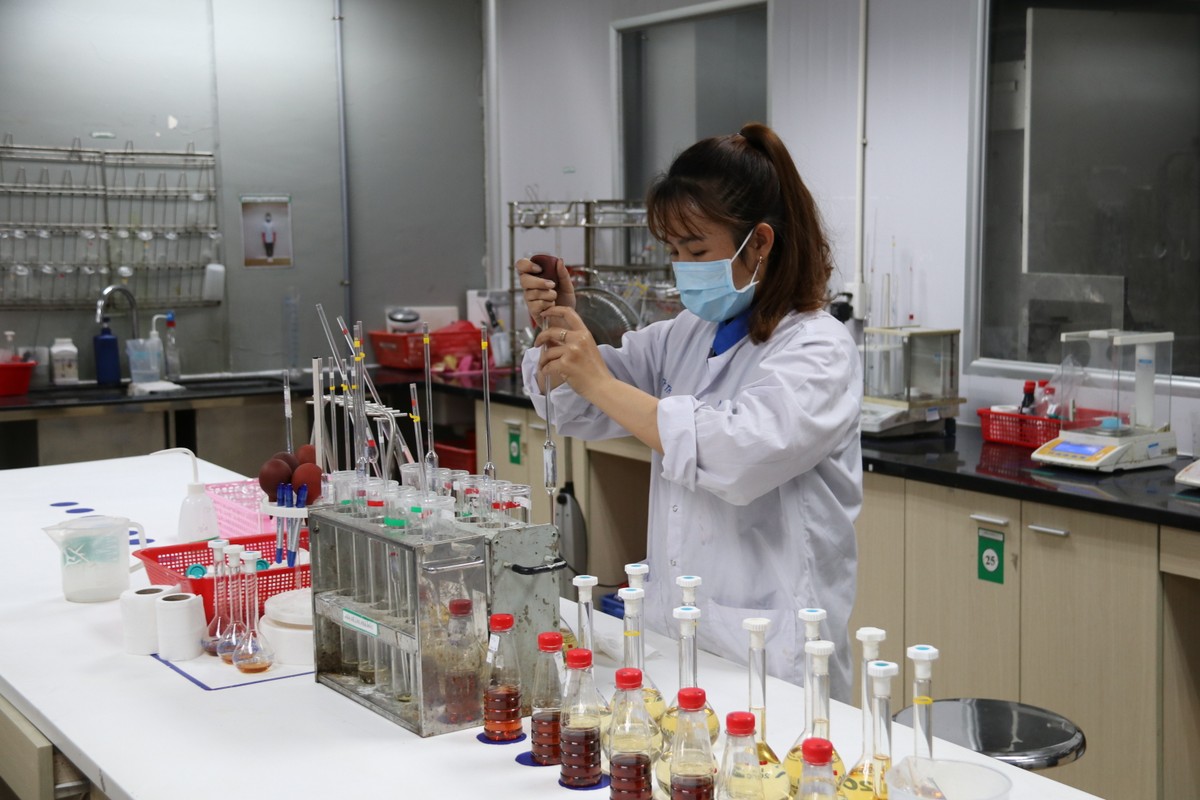 Áp dụng khoa học hiện đại vào sản xuất đảm bảo chất lượng đồng đều trên từng sản phẩm Áp dụng khoa học hiện đại vào sản xuất đảm bảo chất lượng đồng đều trên từng sản phẩm