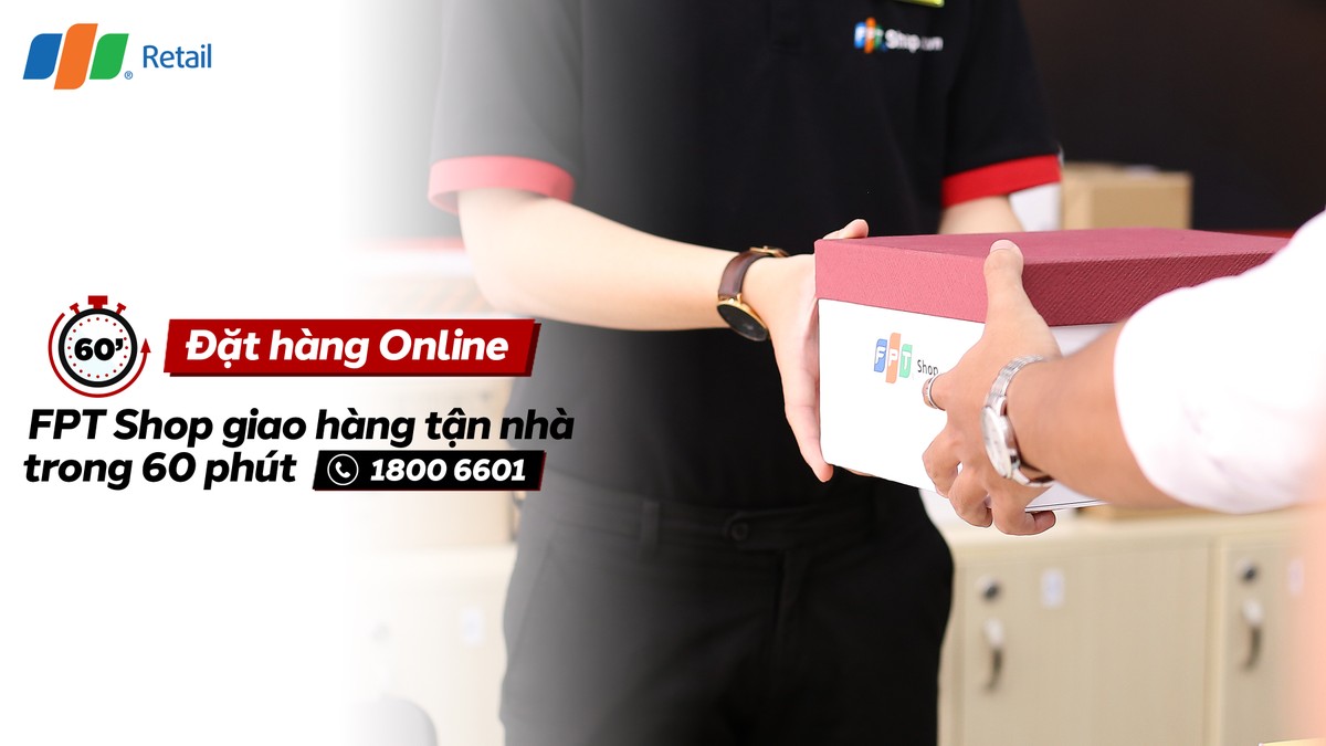 Bàn chọn mua online, FPT Shop giao hàng tận nơi miễn phí.