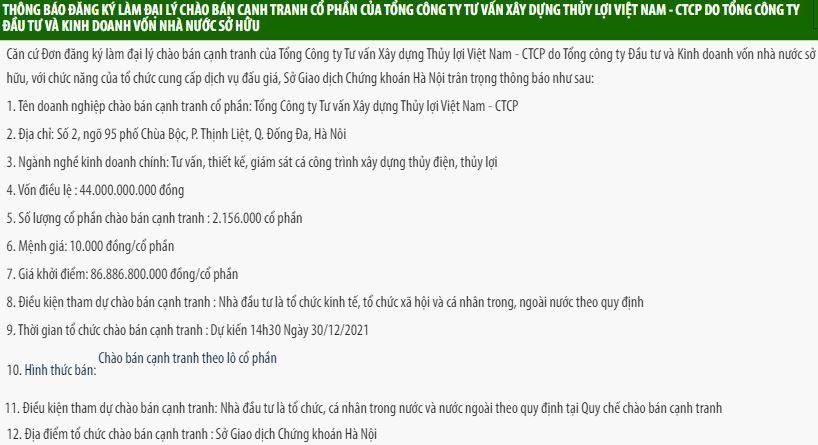 Thông tin công bố tại HNX Thông tin công bố tại HNX