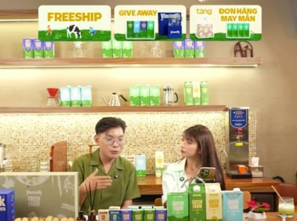 Kênh bán hàng của Vinamilk trên Tiktok Kênh bán hàng của Vinamilk trên Tiktok