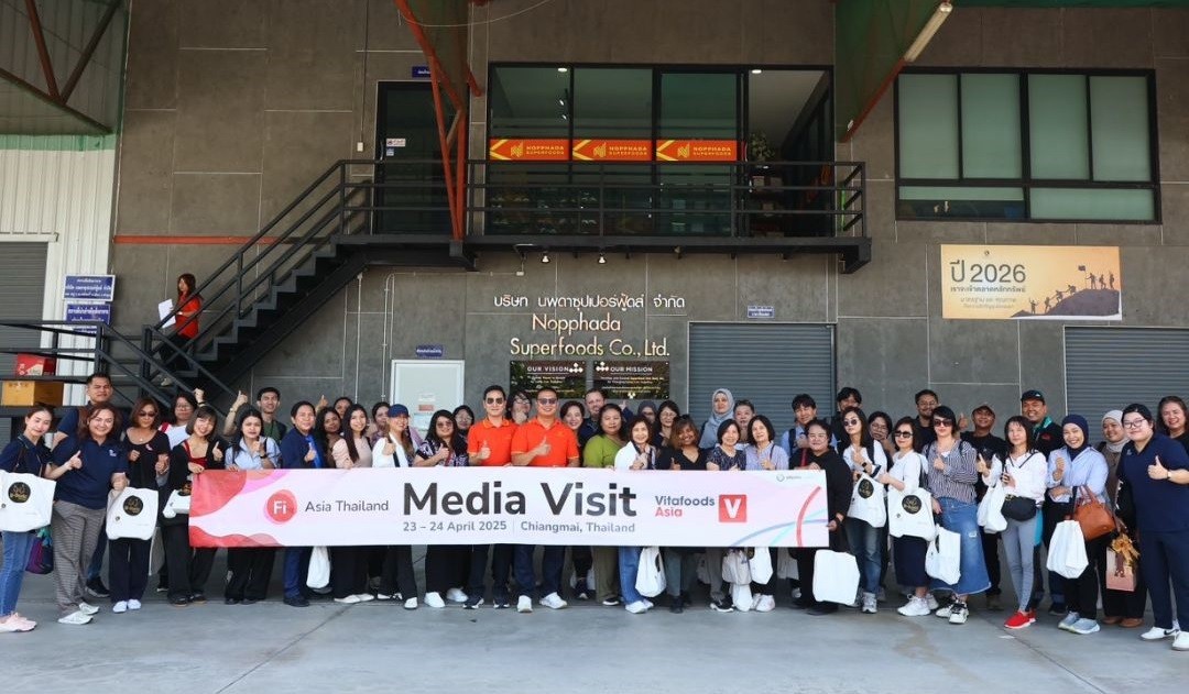 Đoàn phóng viên khu vực thăm nhà máy sản xuất tỏi đen Noppadha Superfoods