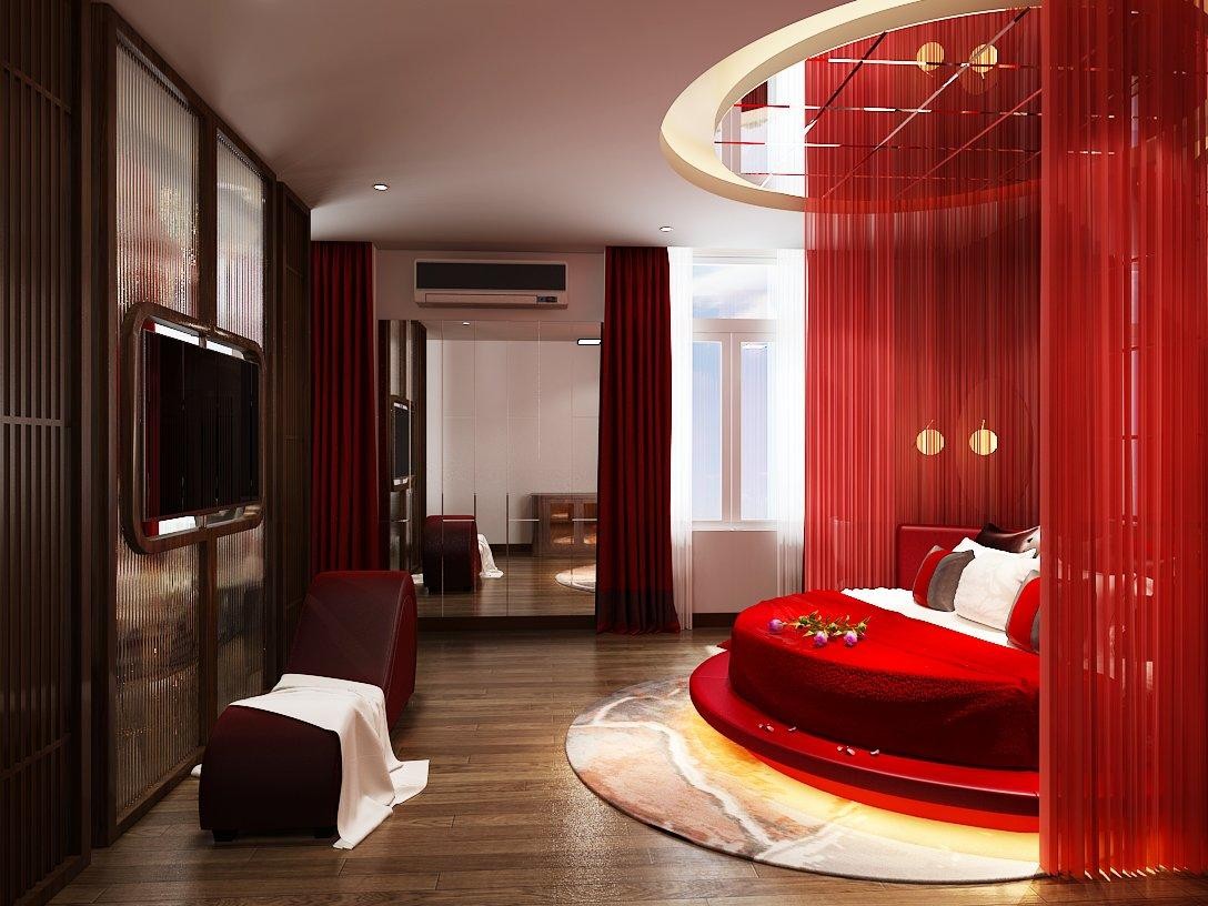 Phòng tình yêu lãng mạn các cặp đôi dệt mộng“uyên ương”.