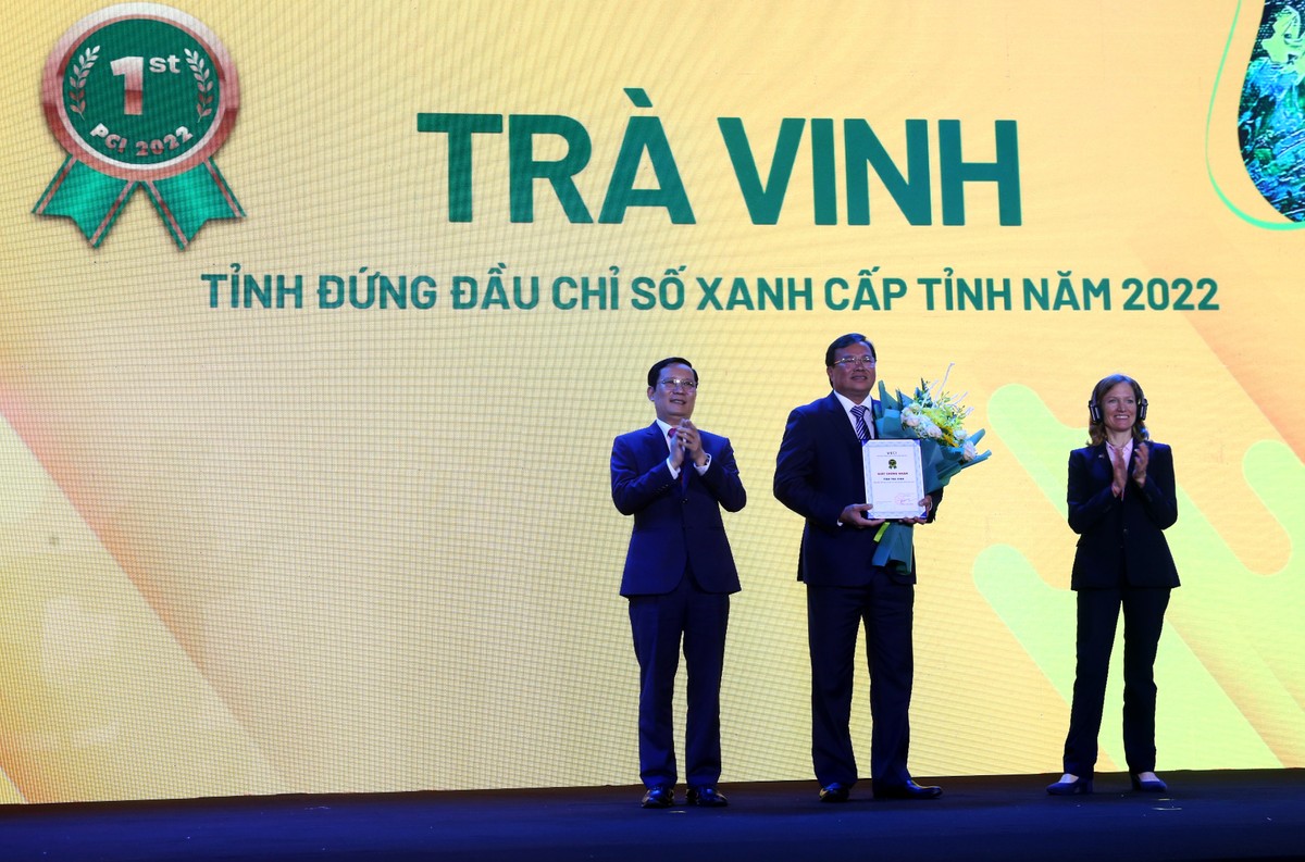 Trà Vinh đứng đầu chỉ số xanh cấp tỉnh PGI 2022 Trà Vinh đứng đầu chỉ số xanh cấp tỉnh PGI 2022
