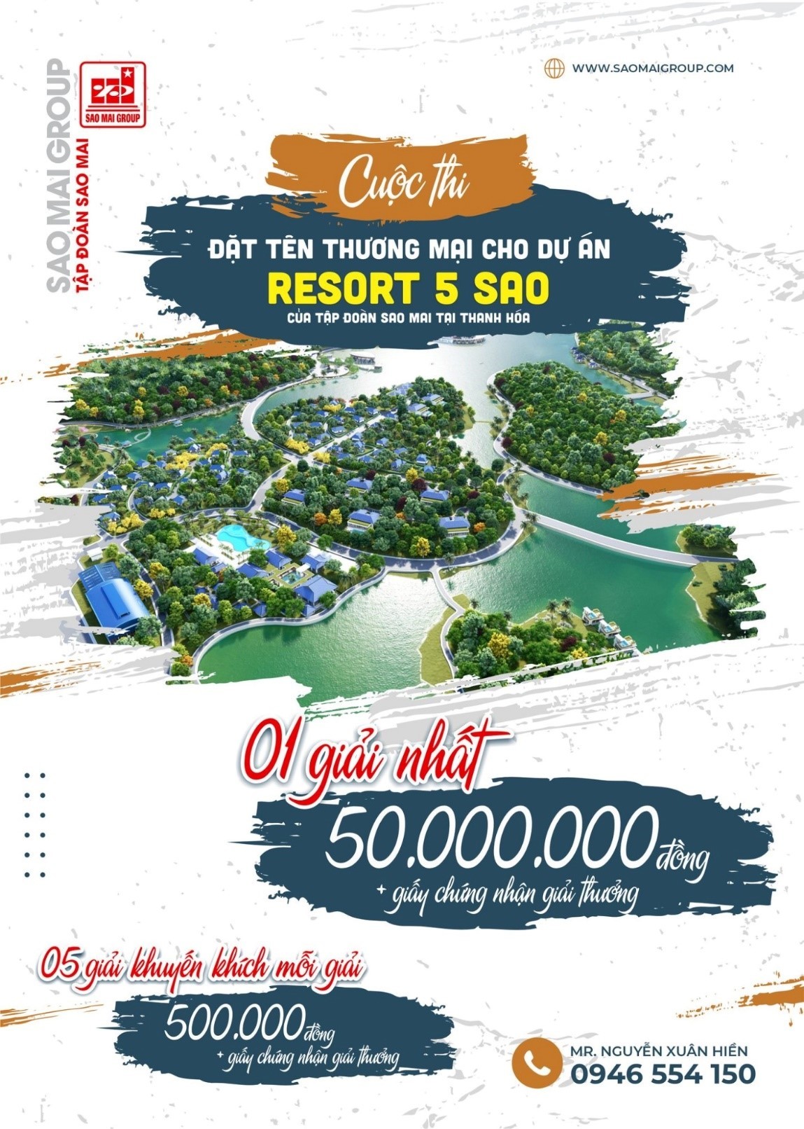 Sao Mai Group phát động cuộc thi đặt tên cho khu resort 5 sao tại Thanh Hóa