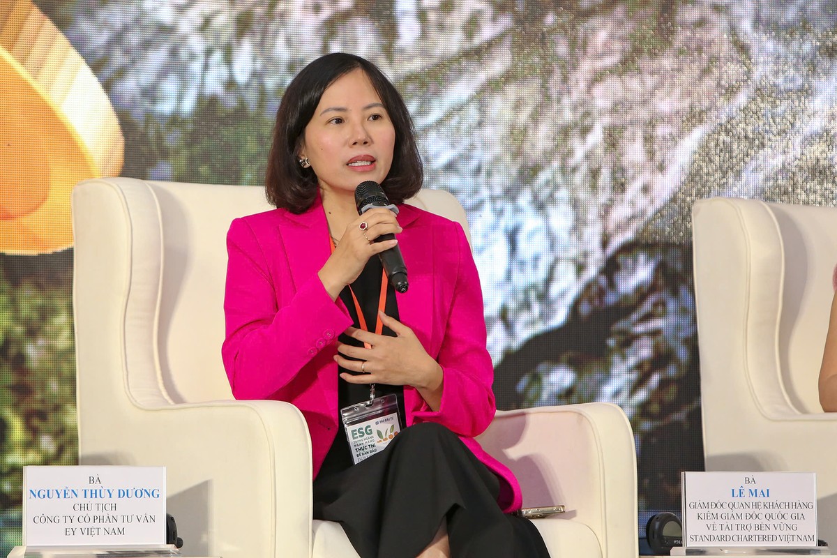 Chủ tịch EY Consulting Việt Nam cho rằng các ngân hàng cũng thực tế hơn trong tài trợ dự án xanh. Chủ tịch EY Consulting Việt Nam cho rằng các ngân hàng cũng thực tế hơn trong tài trợ dự án xanh.