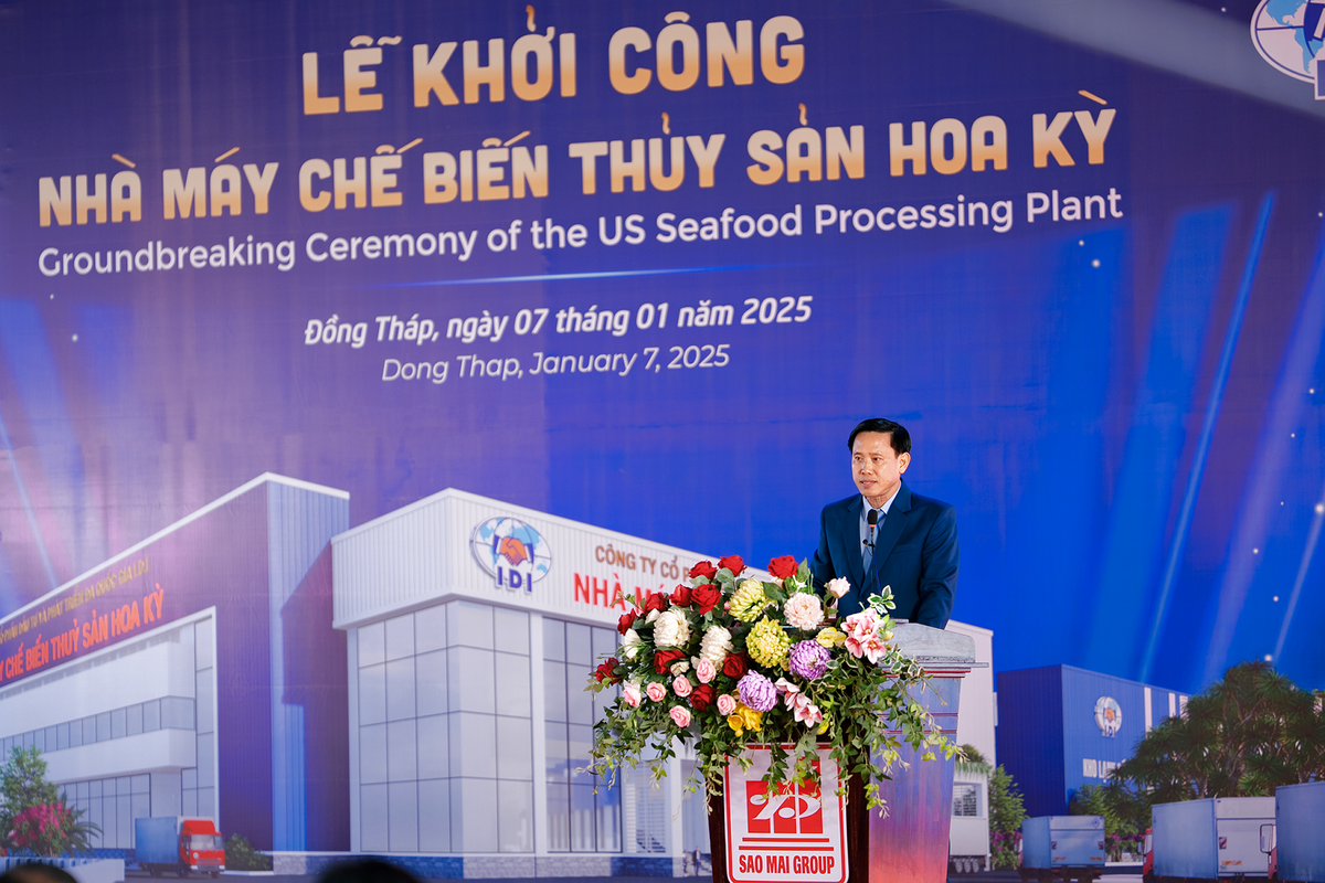 Ông Lê Văn Cảnh,Tổng giám đốc IDI cho biết, Công ty sử dụng nguồn tài chính xanh để xây dựng nhà máy