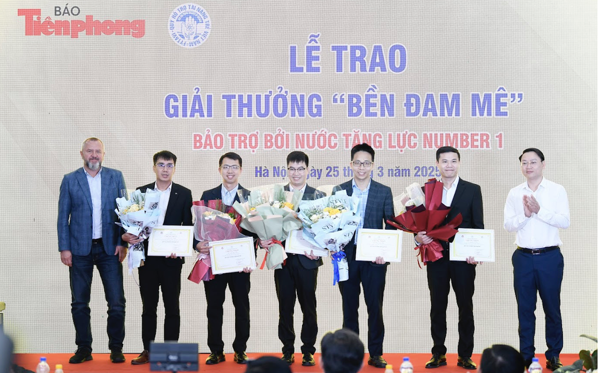 5 Nhà khoa học được tôn vinh tại giải thưởng “Bền Đam Mê”.