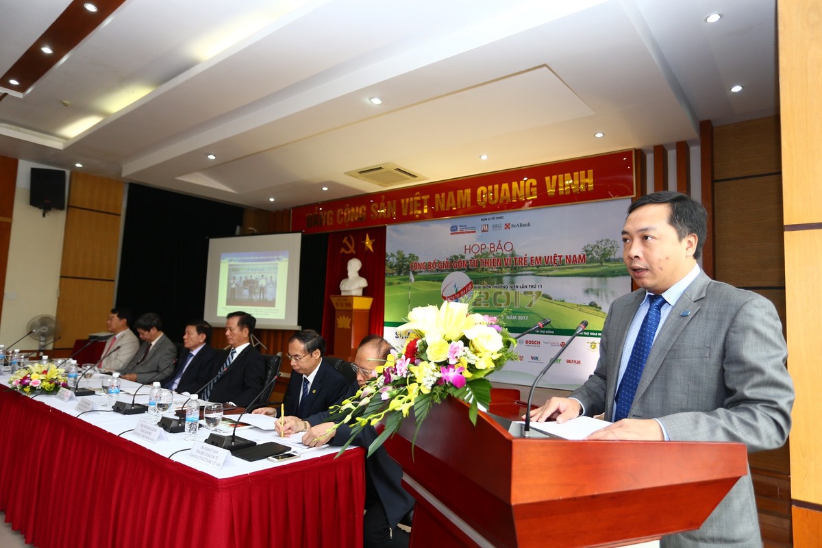 Công bố Giải golf Vì trẻ em - Swing for the Kids 2017 lần thứ 11 ảnh 1