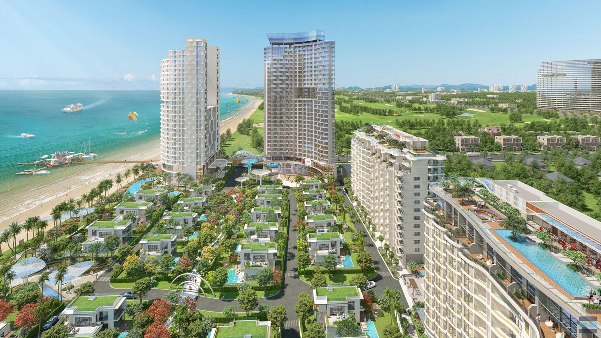 Phối cảnh tổng thể dự án The Meraki. Phối cảnh tổng thể dự án The Meraki.
