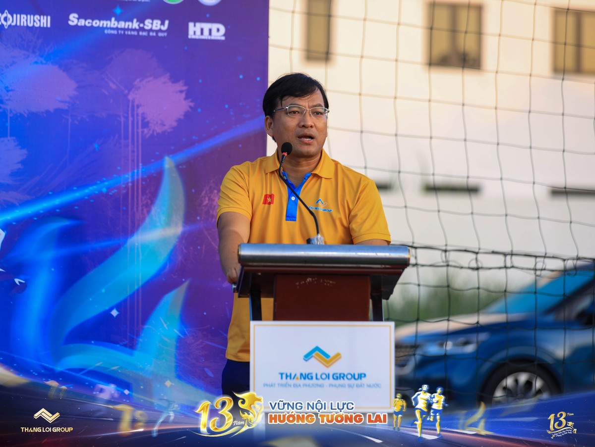 Ông Dương Long Thành – Chủ tịch HĐQT Tập đoàn Thắng Lợi phát biểu khai mạc sự kiện. Ông Dương Long Thành – Chủ tịch HĐQT Tập đoàn Thắng Lợi phát biểu khai mạc sự kiện.
