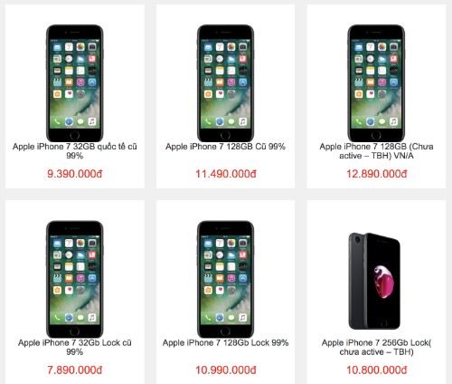 iPhone đời cũ giảm giá sâu trước Tết ảnh 1 iPhone đời cũ giảm giá sâu trước Tết ảnh 1