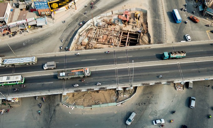 Hầm chui cửa ngõ Tây Bắc TP HCM trước ngày thông xe ảnh 8